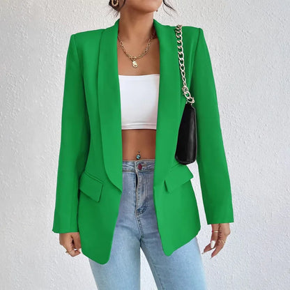 Classic Women's Tailored Blazer Jacket