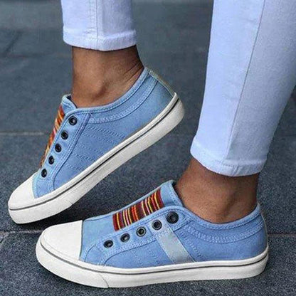 Casual Women's Slip-On Shoes - Comfortable Daily Sneakers - Luxicro