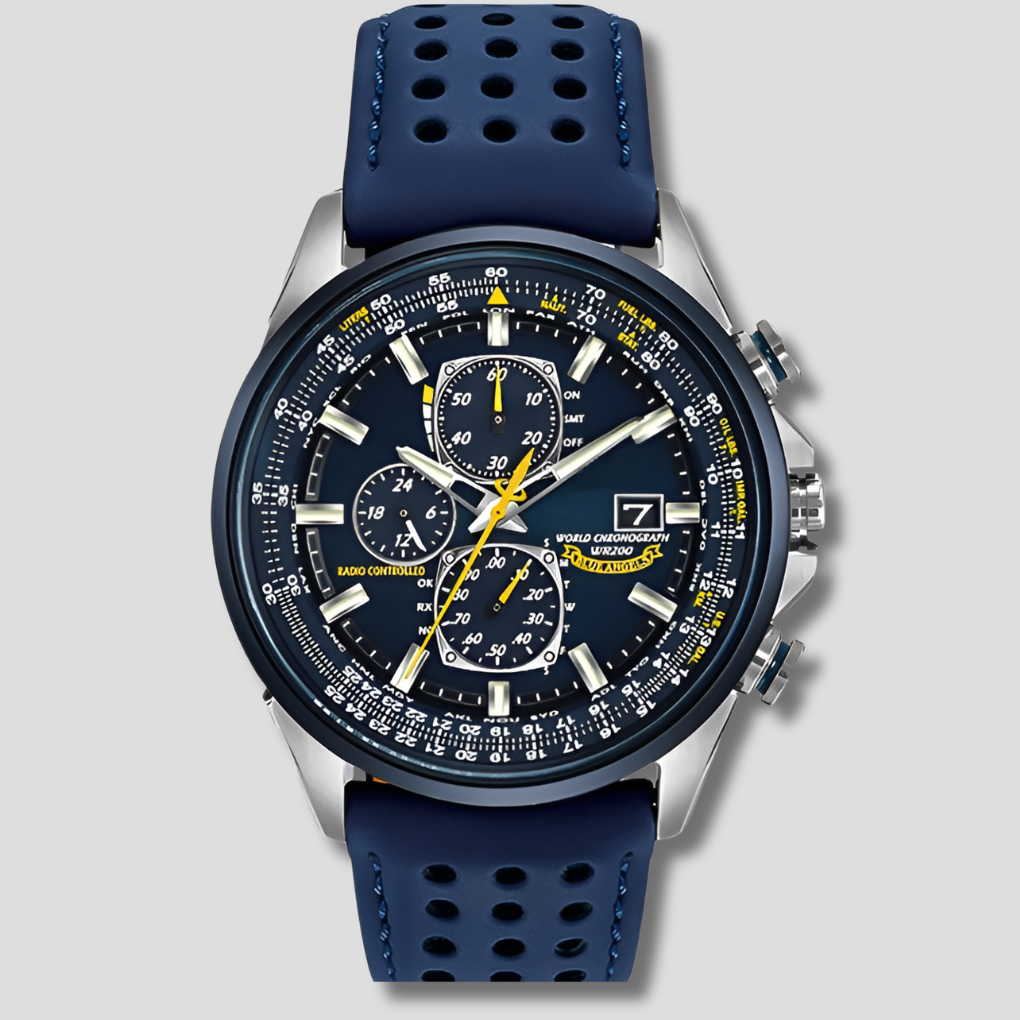 Stylish Mens Leather Quartz Watch