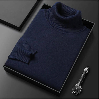 Classic Men's Crew Neck Wool Sweater