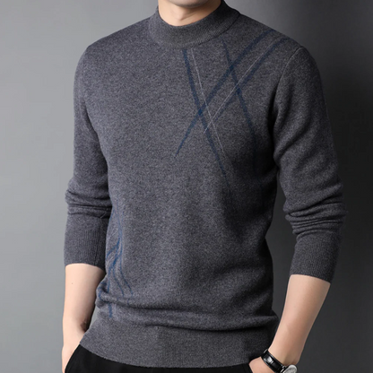 Men's Slim Fit Soft Wool Sweater