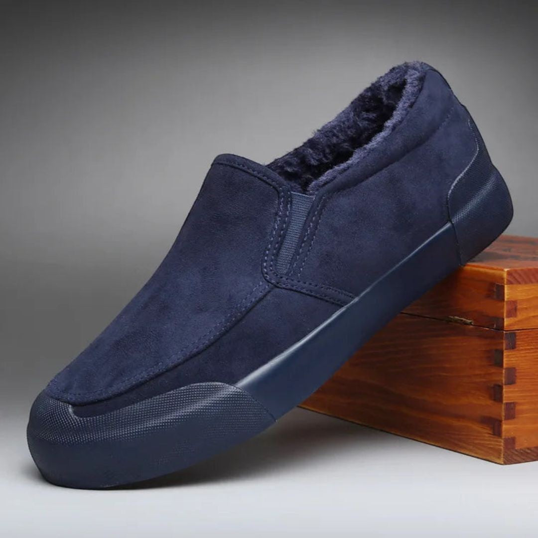 Warm Fuzzy Lined Running Shoes - EasyApparels