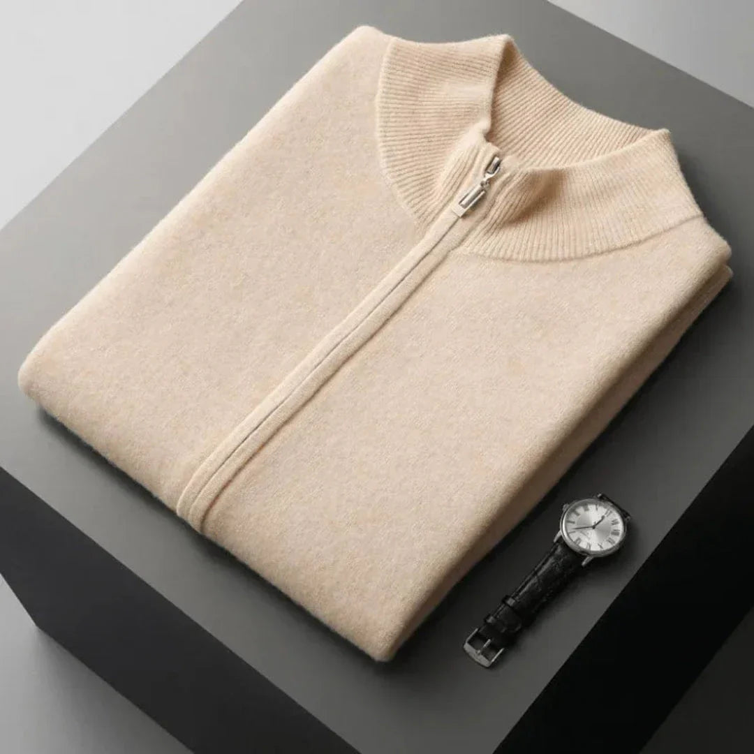 Warm Wool Zipper Vest