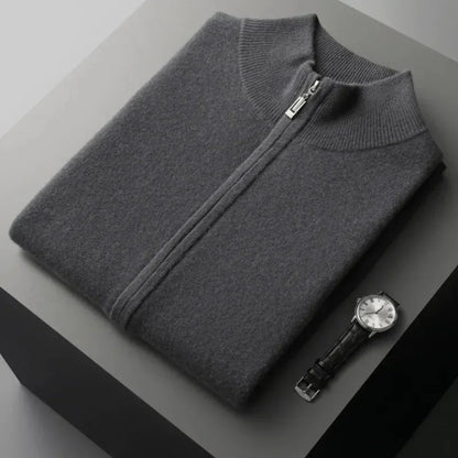Warm Wool Zipper Vest