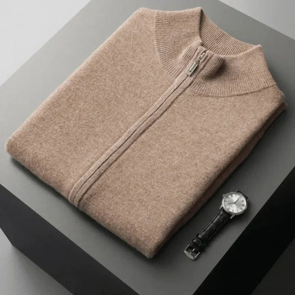 Warm Wool Zipper Vest