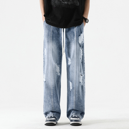 Ripped Vintage Jeans Joggers