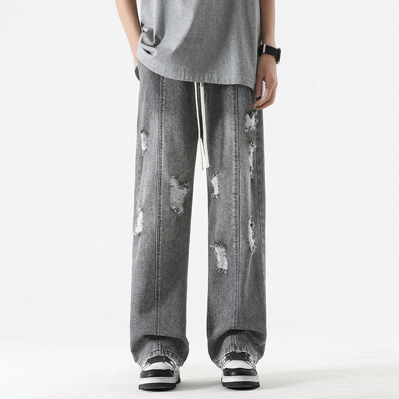 Ripped Vintage Jeans Joggers - EasyApparels