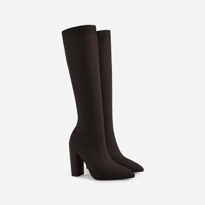 Tall Elastic Women's Ankle Boots