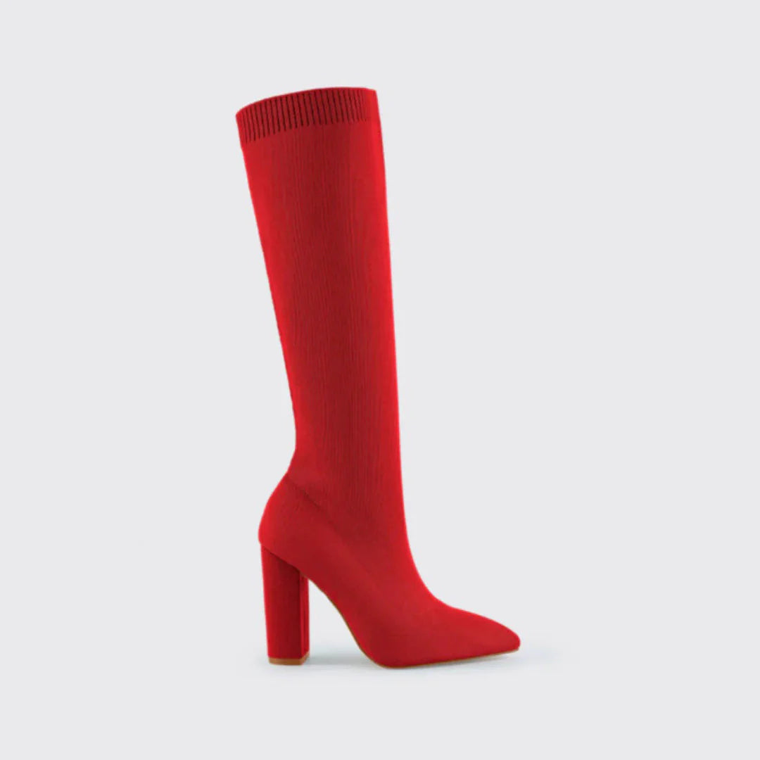 Tall Elastic Women's Ankle Boots