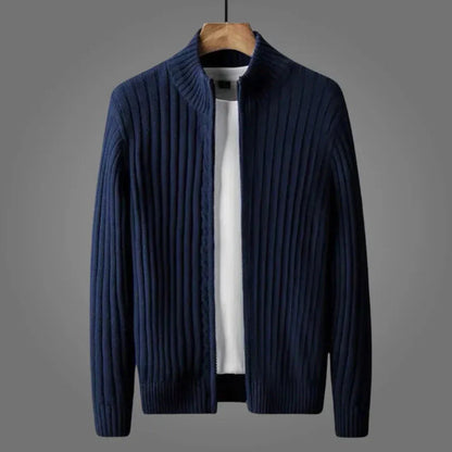 Cozy Textured Winter Cardigan