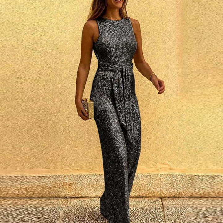 Glamorous Sequin Womens Jumpsuit