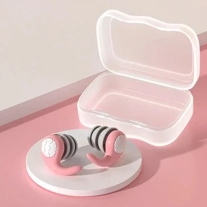 Soft Reusable Silicone Ear Plugs for Sleep