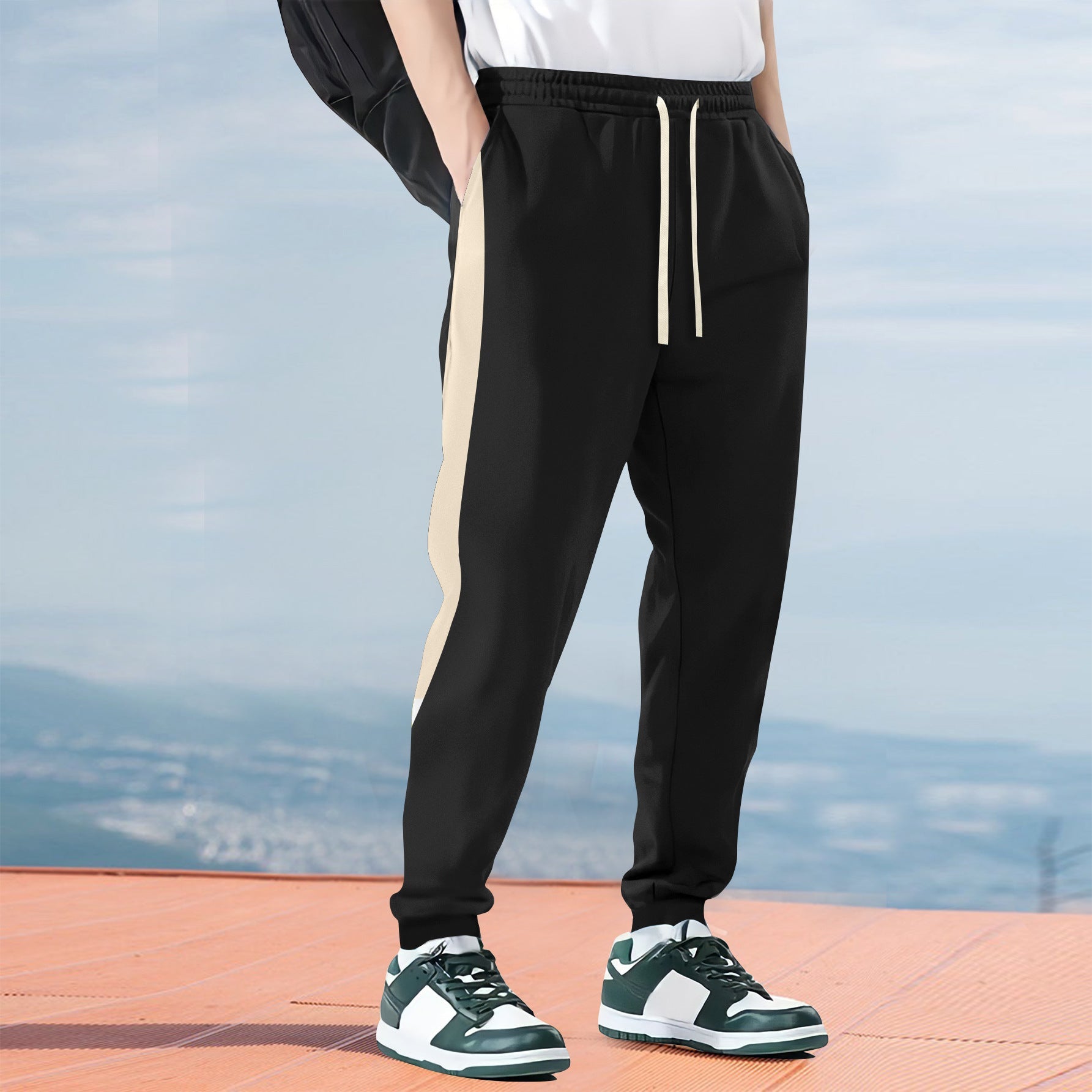 Comfortable Men's Jogger Pants with Elastic Cuff - EasyApparels