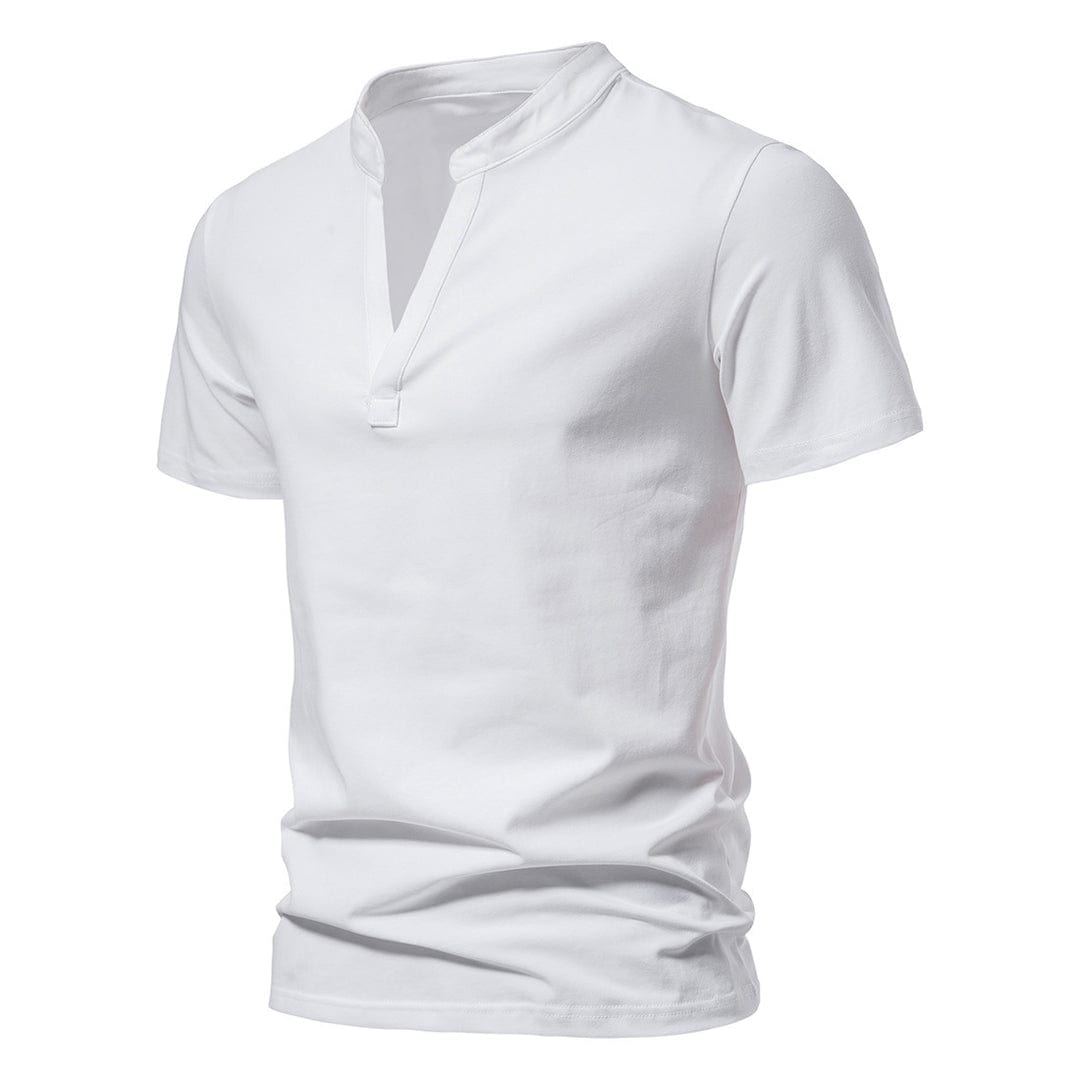 Classic Fit Mens V-Neck Tee Shirt