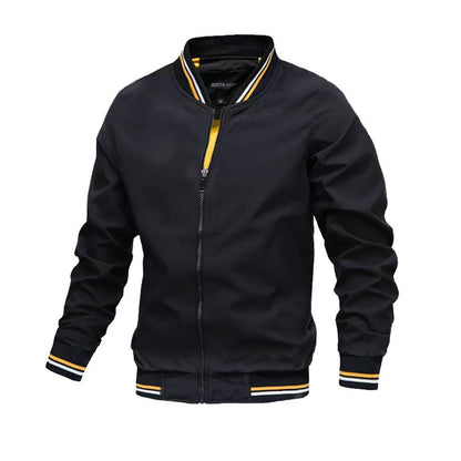 Waterproof Slim Fit Mens Zip Jacket