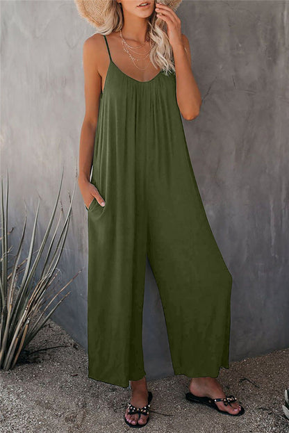 Comfy Women's Full Length Jumpsuit with Pockets