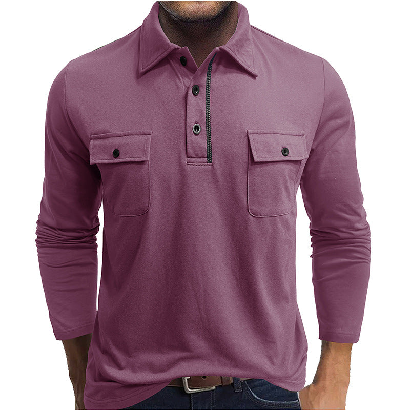 Classic Fit Men's Polo Shirt with Pocket - EasyApparels