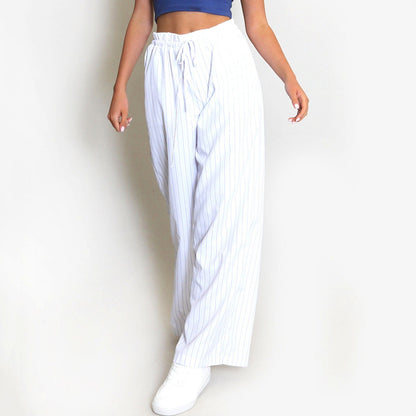 Comfortable Wide Leg Women's Pants with Pockets