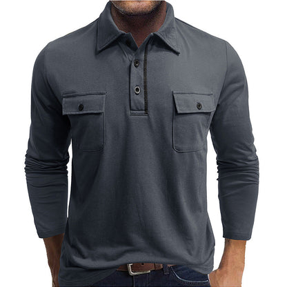 Classic Fit Men's Polo Shirt with Pocket