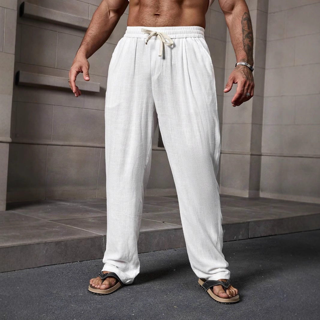 Comfortable Cotton Linen Pants for Men