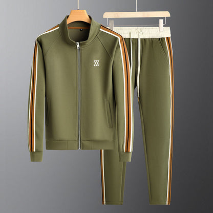 Casual Men's Athletic Tracksuit Set
