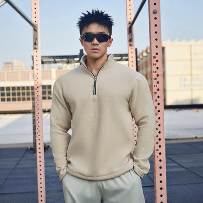 Men's Cozy Zip Up Fleece Jacket - EasyApparels