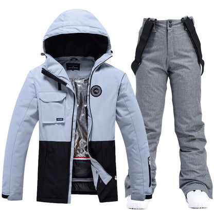 Ladies Snow Ski Jacket and Pants Set Waterproof Windproof