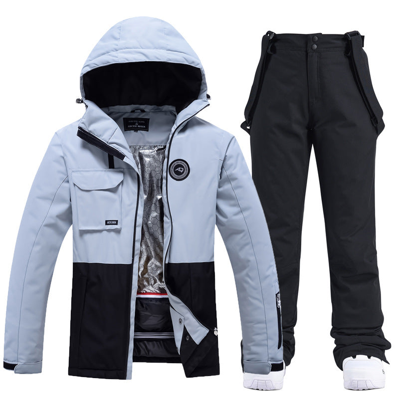 Ladies Snow Ski Jacket and Pants Set Waterproof Windproof - EasyApparels