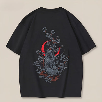 Floral Pattern Casual Tee