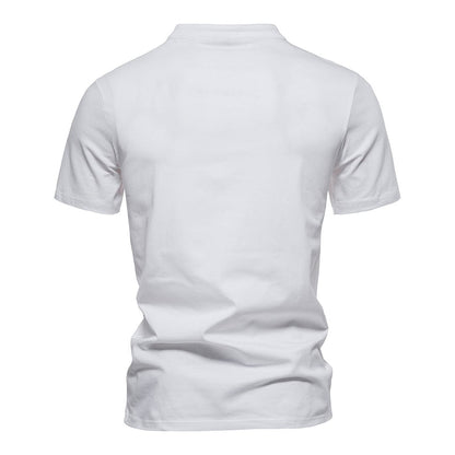 Classic Fit Mens V-Neck Tee Shirt
