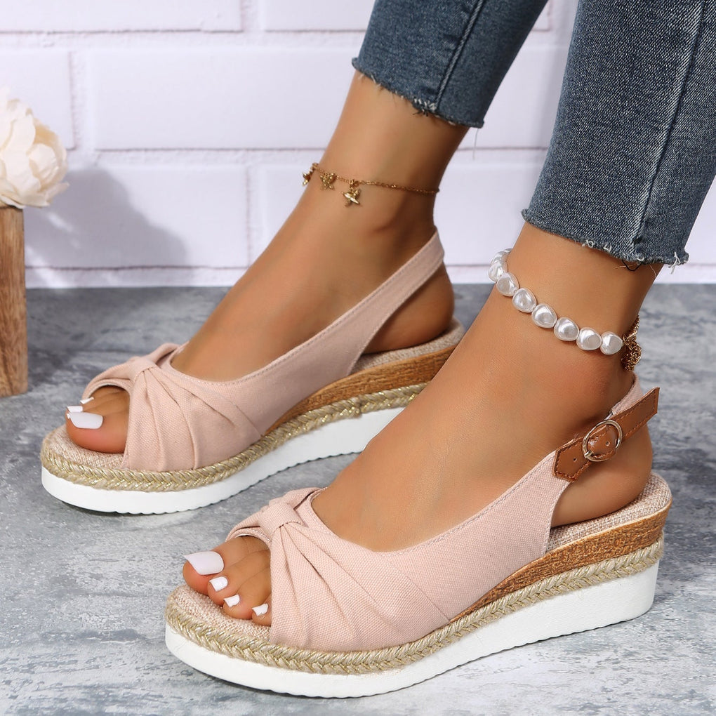 Chic High Heel Open Toe Summer Sandals