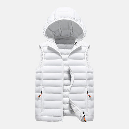 Warm Padded Mens Waistcoat Coat