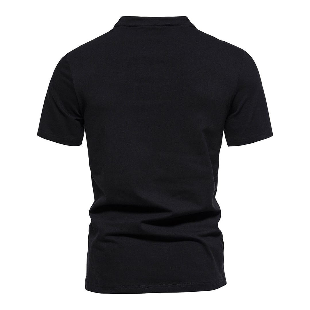 Classic Fit Mens V-Neck Tee Shirt