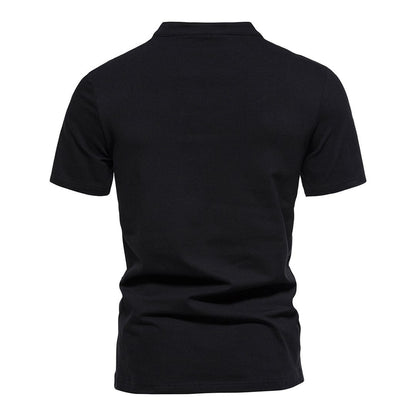 Classic Fit Mens V-Neck Tee Shirt