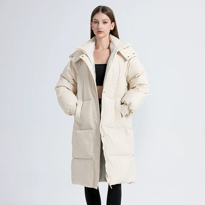 Warm Thick Down Filled Women's Parka Coat