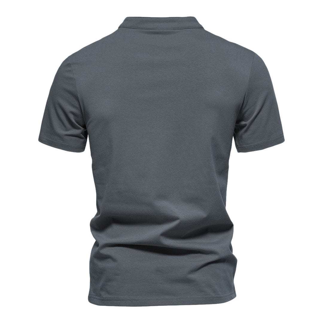 Classic Fit Mens V-Neck Tee Shirt