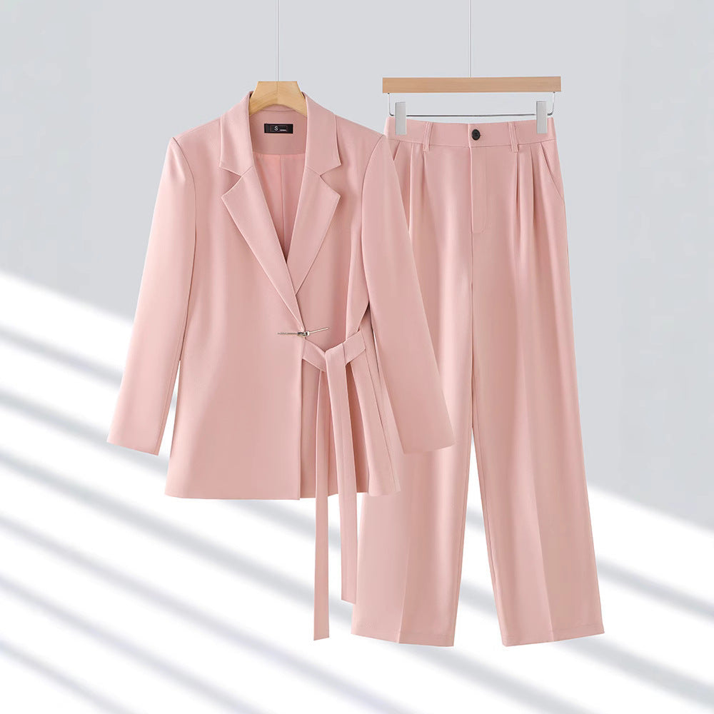 Classic Fit Women's Blazer Suit Set - EasyApparels
