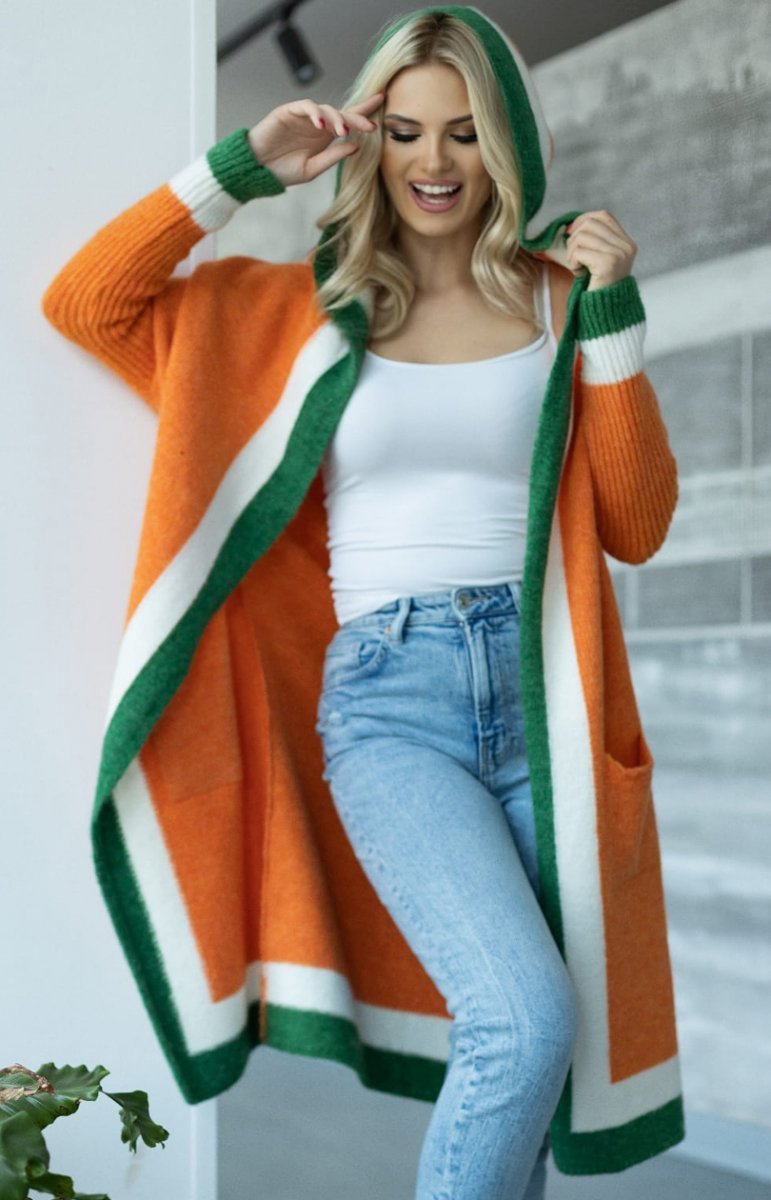 Warm Oversized Women's Coat with Pockets