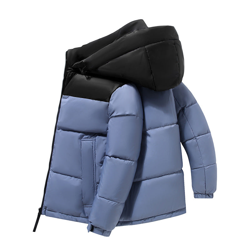 Warm Mens Puffer Jacket - Waterproof Winter Coat