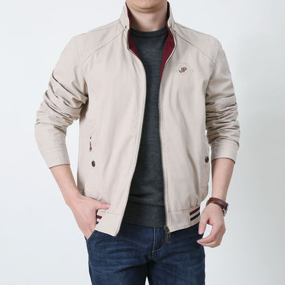 Men's Reversible Zip Jacket Standard Fit Breathable - EasyApparels