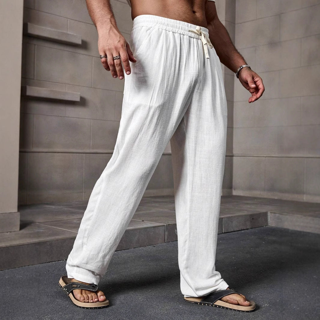 Comfortable Cotton Linen Pants for Men - EasyApparels