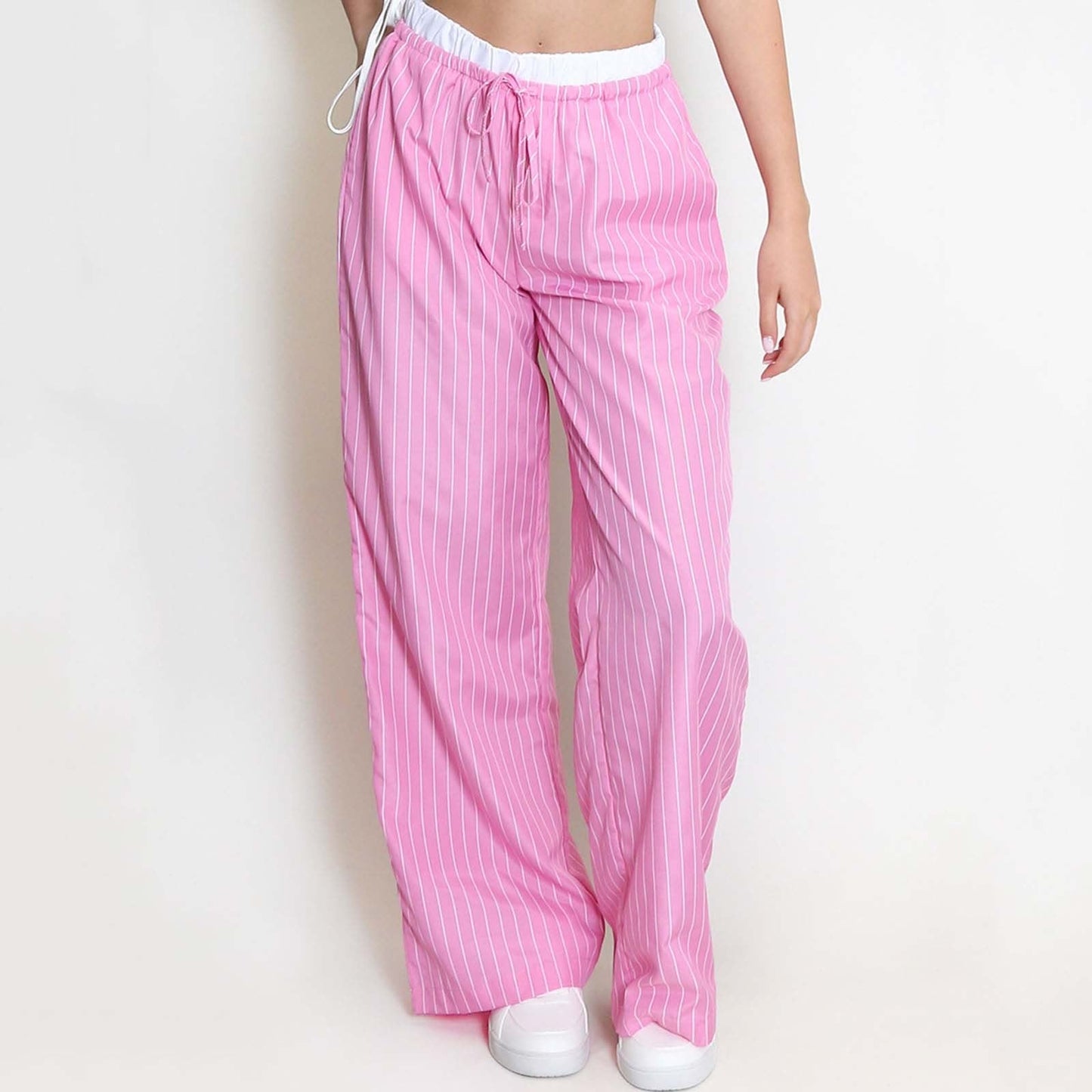 Comfortable Wide Leg Women's Pants with Pockets