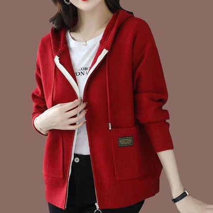Warm Fleece Zip Up Hooded Jacket - EasyApparels