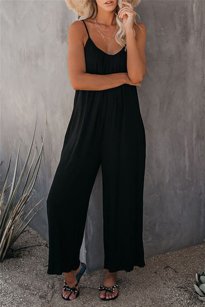 Comfy Women's Full Length Jumpsuit with Pockets - EasyApparels