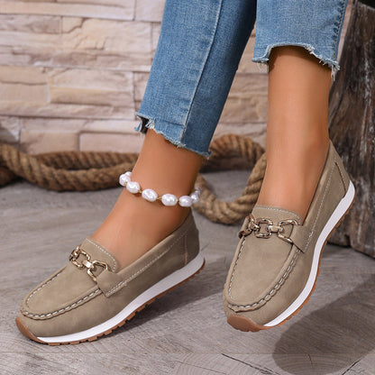 Ladies Comfort Loafers with Stylish Details