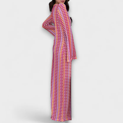 Comfy V-Neck Summer Maxi Dress