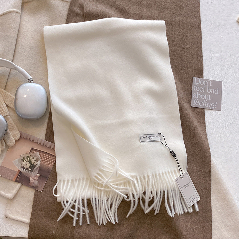 Cozy Lightweight Fringe Scarf Wrap