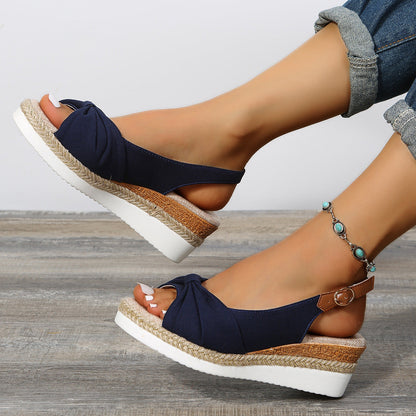 Chic High Heel Open Toe Summer Sandals
