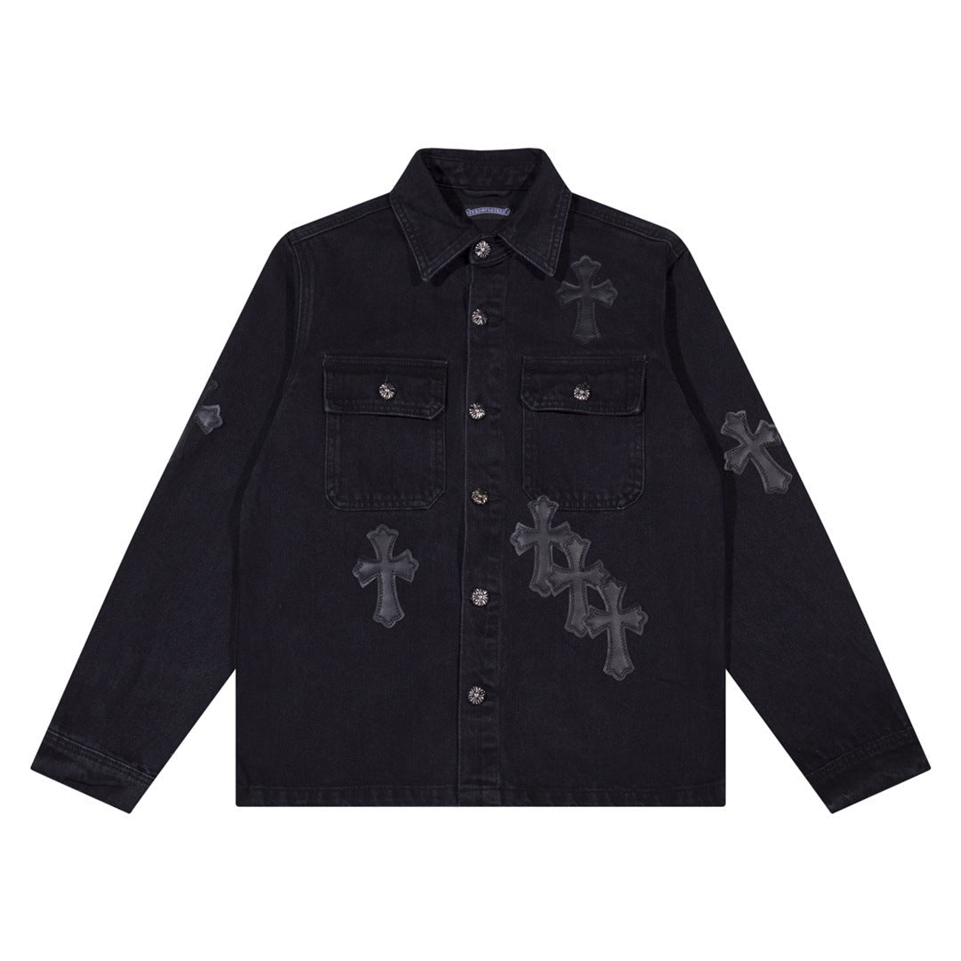 Ripped Blue Jean Jacket - Vossary