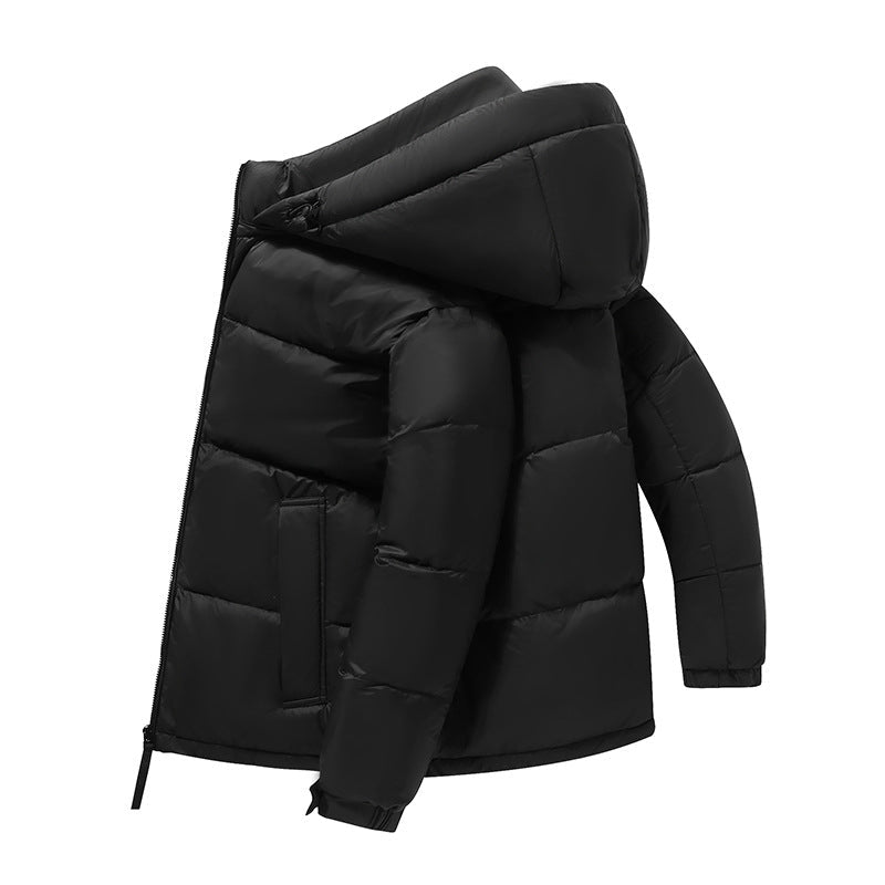 Warm Mens Puffer Jacket - Waterproof Winter Coat